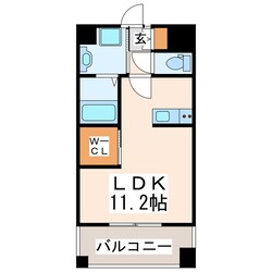 LIBTH本荘タワーの物件間取画像